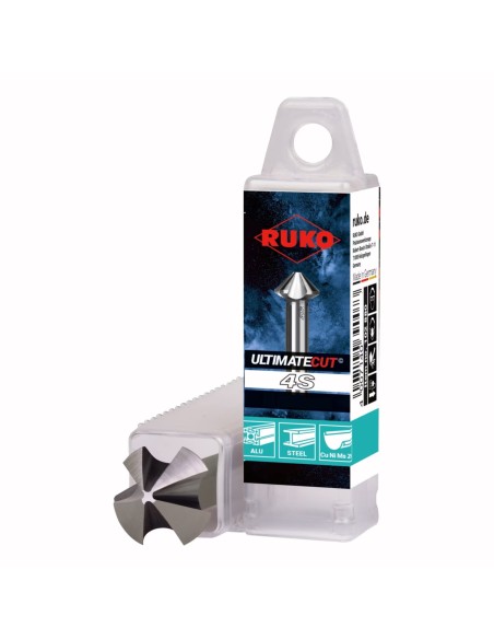 Avellanador cónico ULTIMATECUT 4S HSS DIN 355 90°
