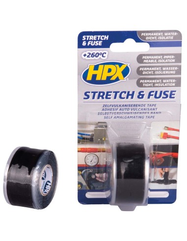 Cinta vulcanizada Stretch & Fuse 25 mm x 3 m