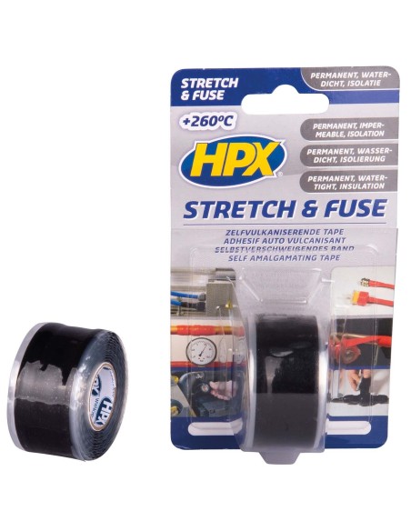 Cinta vulcanizada Stretch & Fuse 25 mm x 3 m