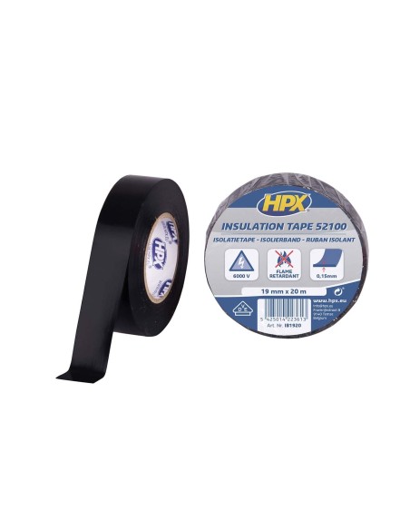 Cinta aislante PVC VDE 52100 19 mm x 20 m