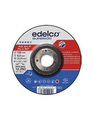 Disco de desbaste para aluminio AS 24 P Superior