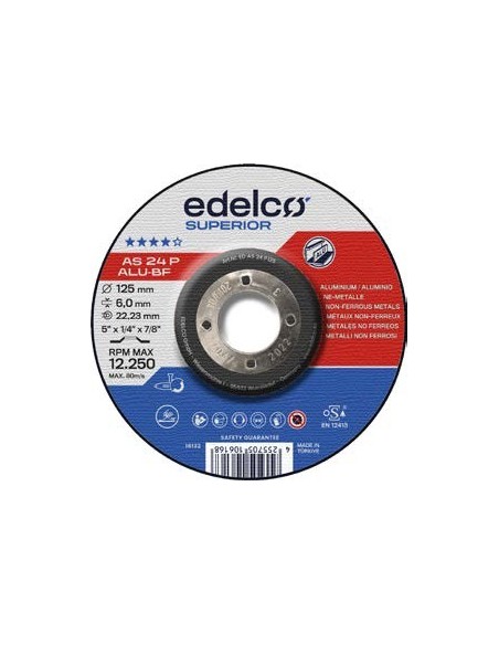 Disco de desbaste para aluminio AS 24 P Superior