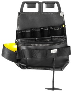 9785 BOLSA DE HERRAMIENTAS DE ELECTRICISTA NEGRO T-UNICA