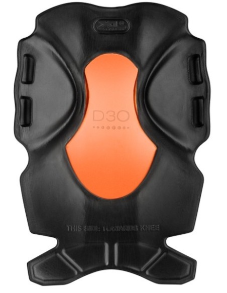 9191 RODILLERAS XTR D3O NEGRO-NARANJA T-UNICA