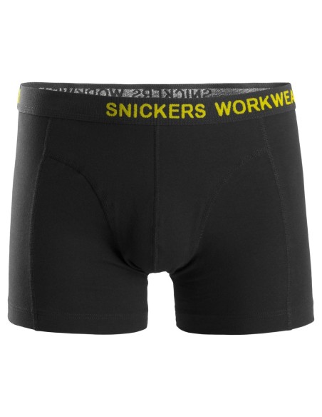 CALZONCILLOS ELASTICOS 2-PACK NEGRO-GRIS ACERO T-M