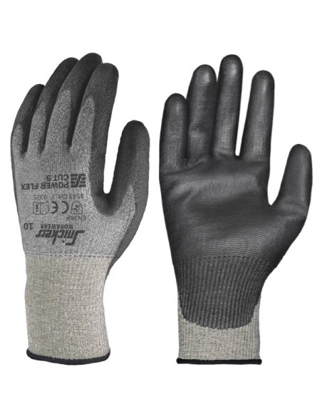 9326 Par de guantes Power Flex Cut 5