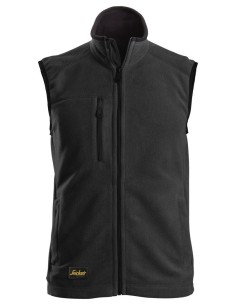 8024 Chaleco de forro polar AllroundWork Polartec negro