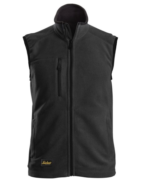 8024 Chaleco de forro polar AllroundWork Polartec negro