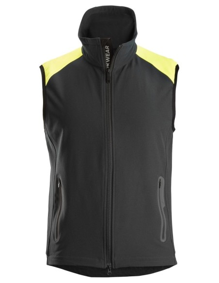 8029 Chaleco fluorescente FlexiWork negro/ amarillo
