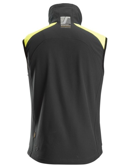 8029 Chaleco fluorescente FlexiWork negro/ amarillo