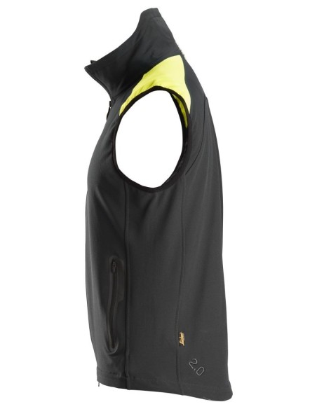8029 Chaleco fluorescente FlexiWork negro/ amarillo