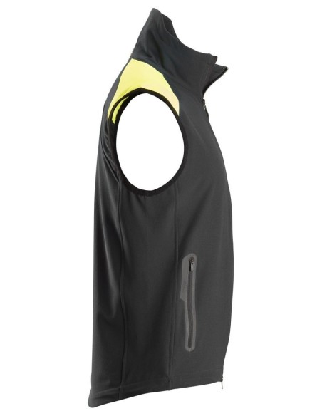 8029 Chaleco fluorescente FlexiWork negro/ amarillo