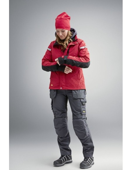 1107 Chaqueta de mujer aislante 37.5 AllroundWork rojo/ negro