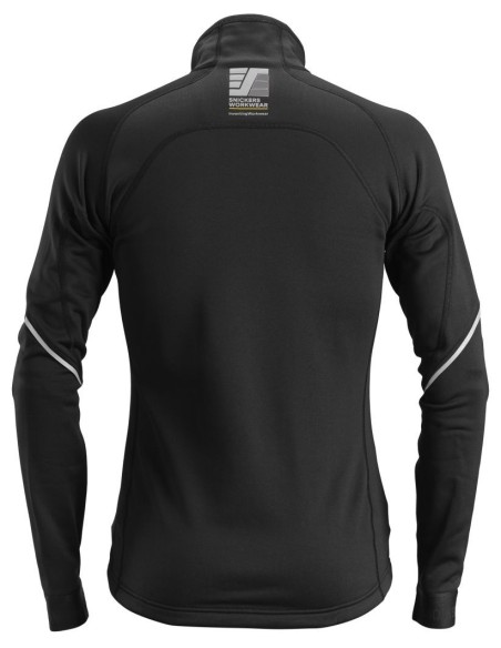 8003 Chaqueta de forro polar elastico Polartec Power Stretch 2.0 FlexiWork negro