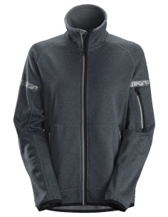 8017 Chaqueta forro polar de mujer con aislamiento 37.5 AllroundWork gris acero