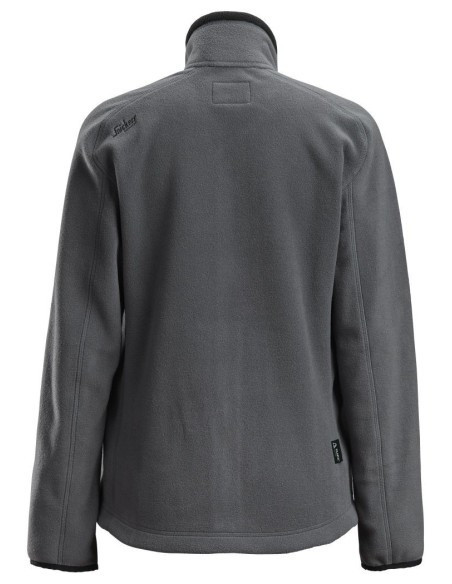 8027 Chaqueta forro polar de mujer AllroundWork Polartec gris acero/ negro