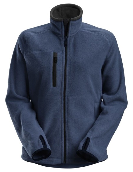 8027 Chaqueta forro polar de mujer AllroundWork Polartec azul marino/ negro