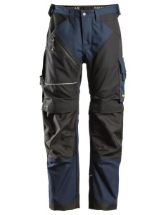 6314 Pantalones largos de trabajo Canvas+ RuffWork Azul Marino/Negro