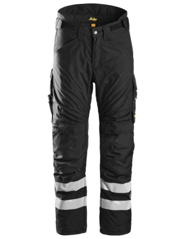 6619 Pantalones largos de trabajo termicos 37.5 AllroundWork color negro