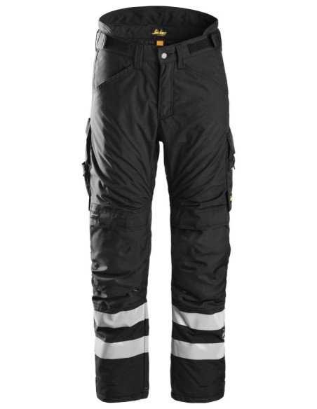 6619 Pantalones largos de trabajo termicos 37.5 AllroundWork color negro