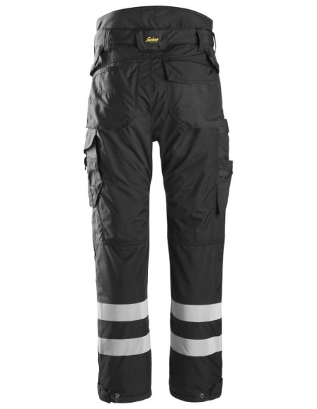 6619 Pantalones largos de trabajo termicos 37.5 AllroundWork color negro