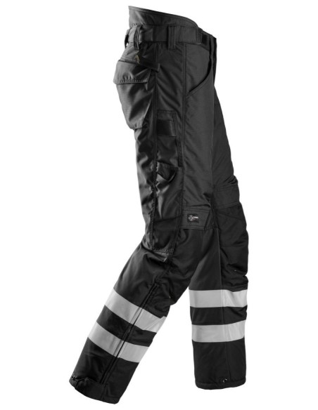 6619 Pantalones largos de trabajo termicos 37.5 AllroundWork color negro