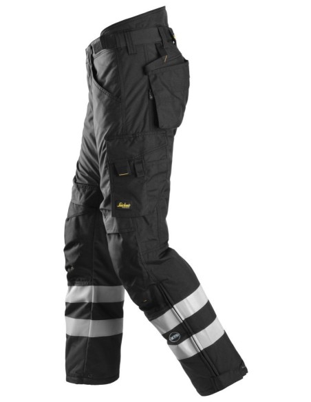 6619 Pantalones largos de trabajo termicos 37.5 AllroundWork color negro