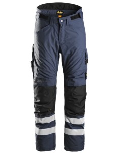 6619 Pantalones largos de trabajo termicos 37.5 AllroundWork color azul marino