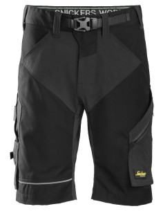 6914 Pantalones cortos de trabajo FlexiWork+ negro