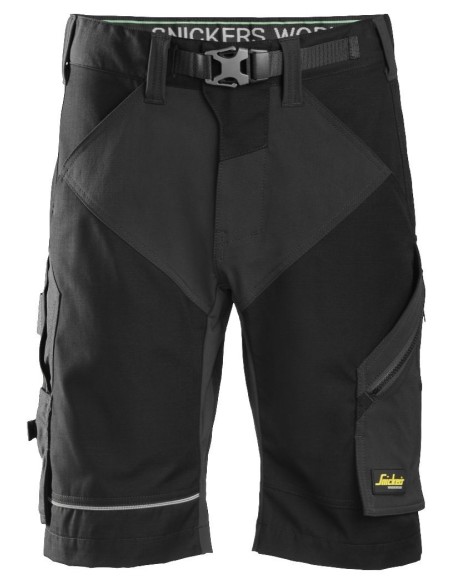 6914 Pantalones cortos de trabajo FlexiWork+ negro