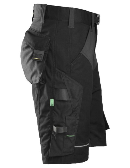 6914 Pantalones cortos de trabajo FlexiWork+ negro