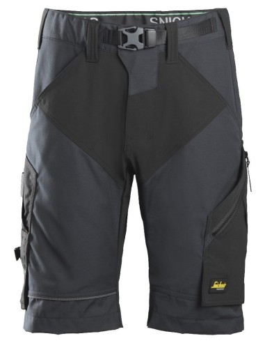 6914 Pantalones cortos de trabajo FlexiWork+ gris acero