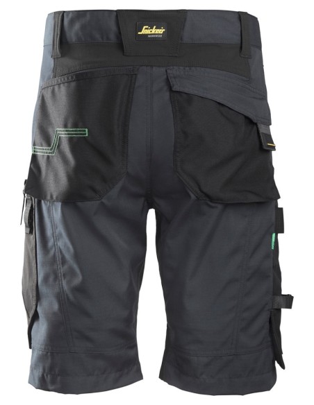6914 Pantalones cortos de trabajo FlexiWork+ gris acero