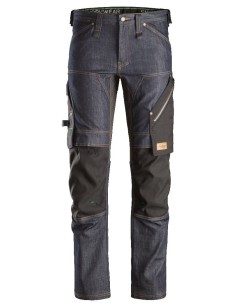 6956 Pantalones largos de trabajo FlexiWork en tejido vaquero