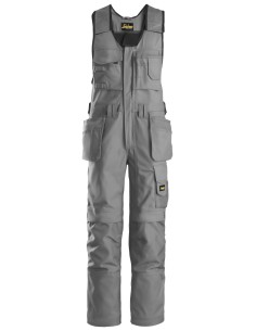 0214 Peto con bolsillos flotantes Canvas+ Gris