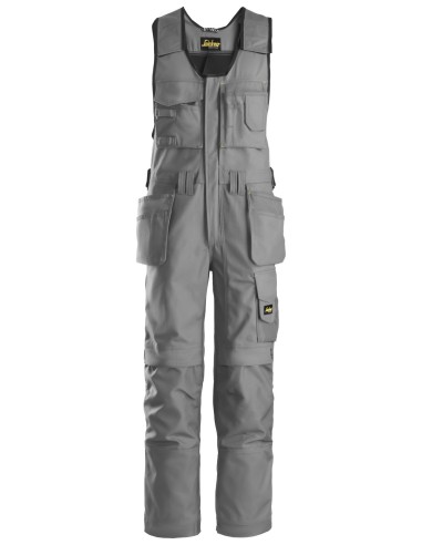0214 Peto con bolsillos flotantes Canvas+ Gris