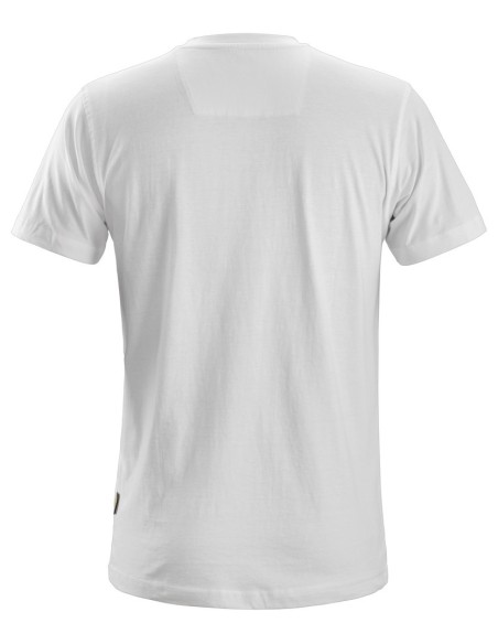 2502 Camiseta de manga corta clasica blanco