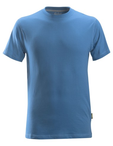 2502 Camiseta de manga corta clasica azul oceano