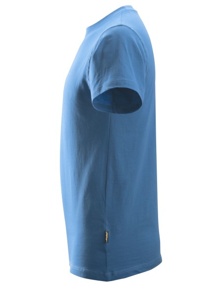 2502 Camiseta de manga corta clasica azul oceano
