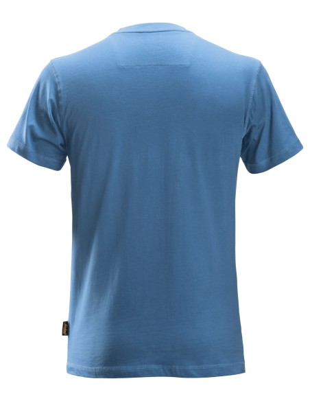2502 Camiseta de manga corta clasica azul oceano