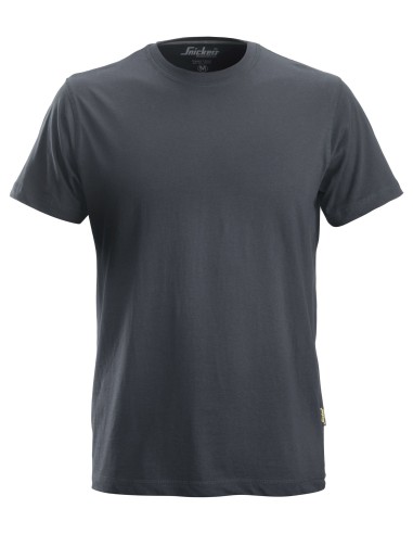 2502 Camiseta de manga corta clasica gris acero