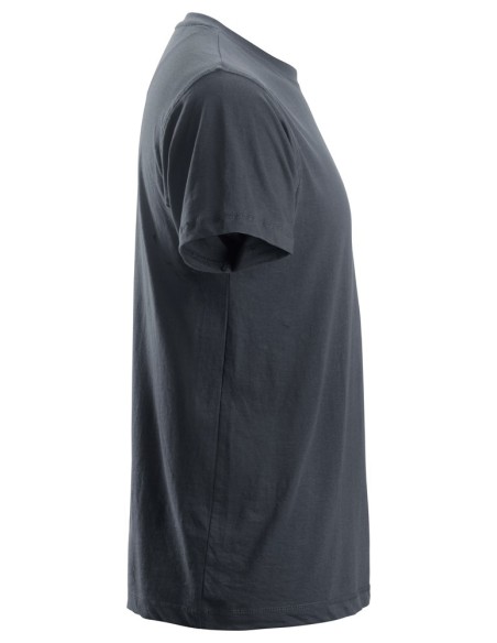 2502 Camiseta de manga corta clasica gris acero