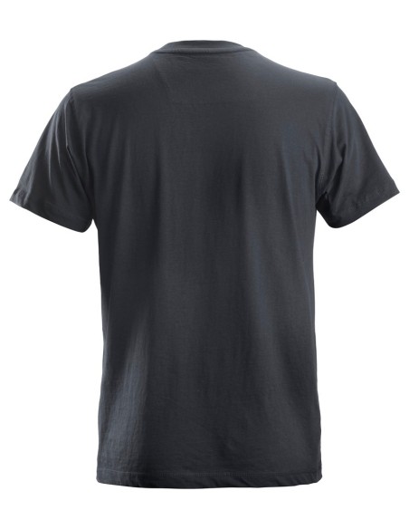 2502 Camiseta de manga corta clasica gris acero