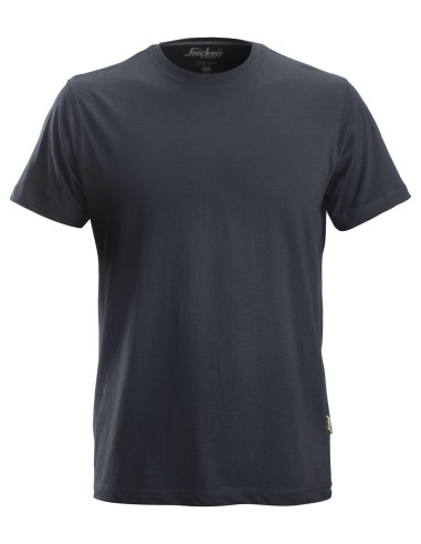 2502 Camiseta de manga corta clasica azul marino