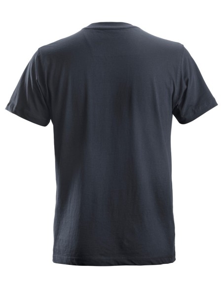 2502 Camiseta de manga corta clasica azul marino