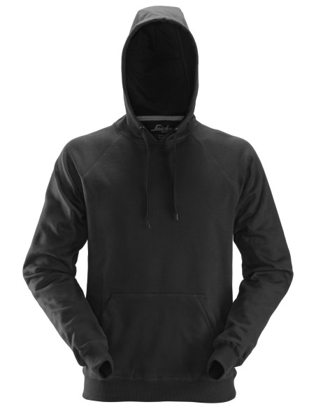 2800 Sudadera clasica con capucha negra