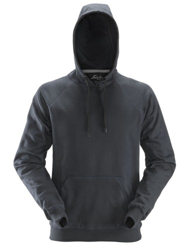 2800 Sudadera clasica con capucha gris acero