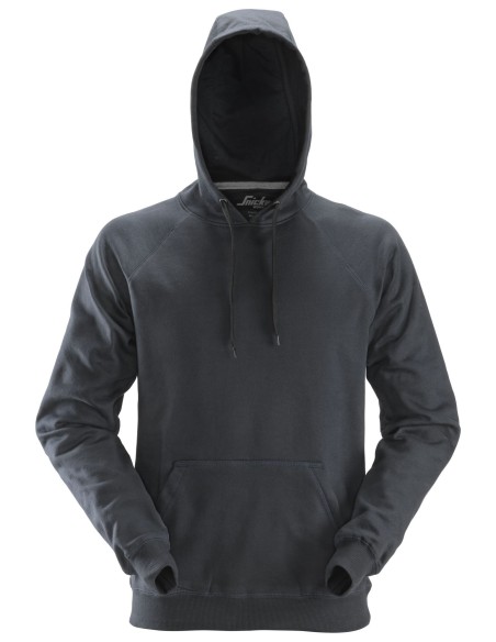 2800 Sudadera clasica con capucha gris acero