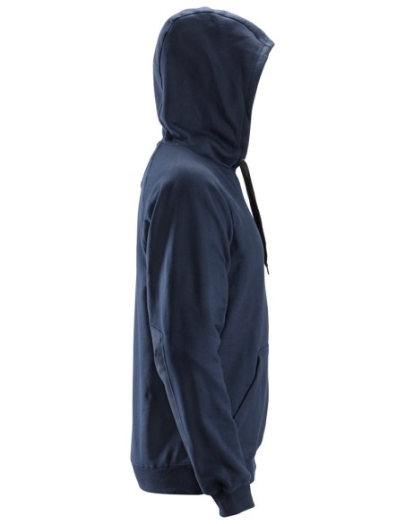 2800 Sudadera clasica con capucha azul marino