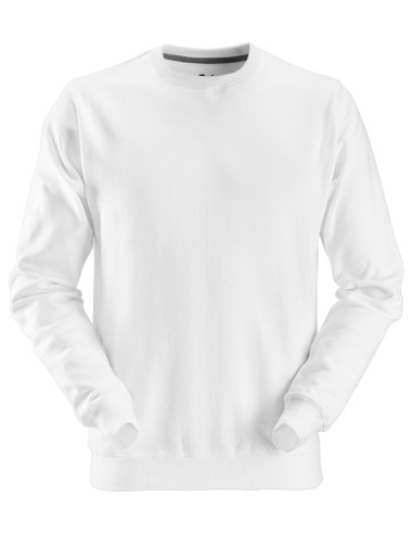 2810 Sudadera clasica blanca